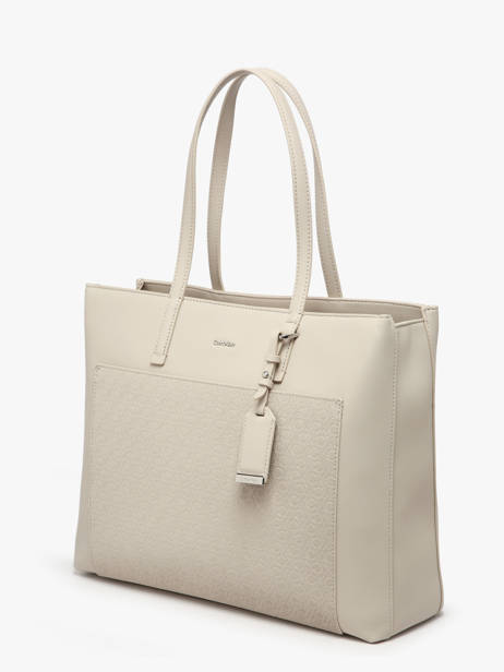 Schoudertas Must Calvin klein jeans Beige must 4F3225G ander zicht 1